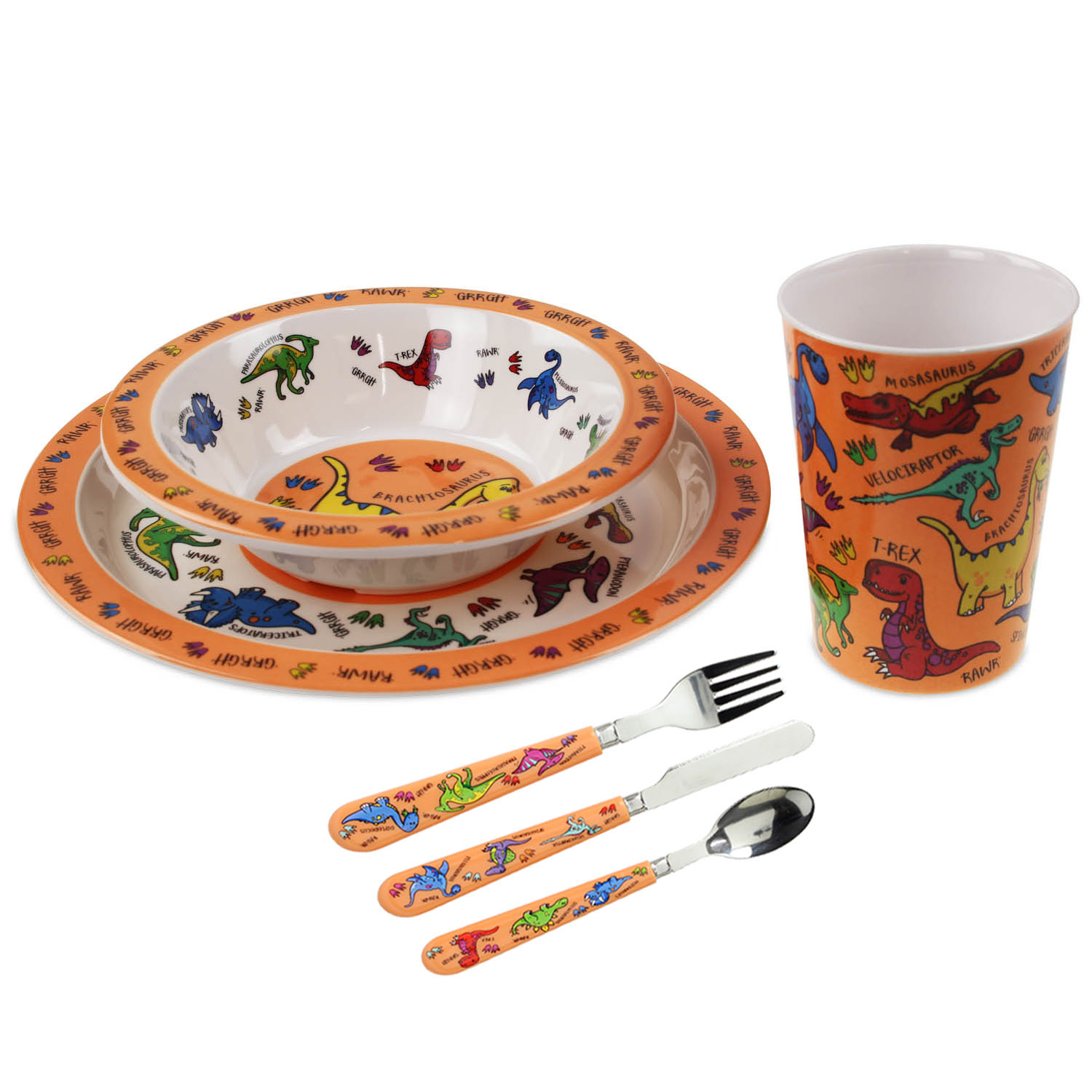 outdoor plates and cups set